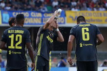 As imagens da estreia de Cristiano Ronaldo na Liga Italiana