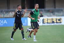 As imagens da estreia de Cristiano Ronaldo na Liga Italiana