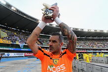 Guarda-redes do Chievo agradece mensagem de apoio de Cristiano Ronaldo