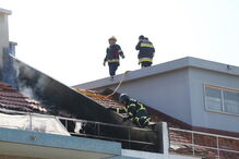 Explosão e incêndio em prédio de habitação em Campo de Ourique