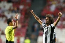 As melhores imagens do jogo entre Benfica e PAOK na Luz