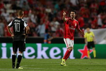 As melhores imagens do jogo entre Benfica e PAOK na Luz