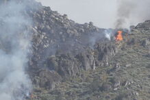 Incêndio na Guarda combatido por 172 bombeiros e quatro meios aéreos