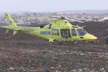 Cinco militares da GNR feridos em combate a incêndio em Évora