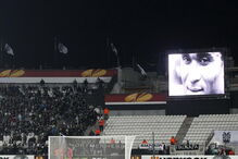 Homenagem do PAOK a Eusébio em 2014