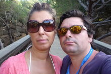 Rui Nunes Figueiredo e a mulher Alexandra Nunes