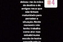 Publicações de Diogo Carmona no Instagram