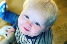 Ben, o bebé de dez meses