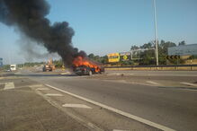 Colisão entre carro e mota em Évora faz um ferido grave