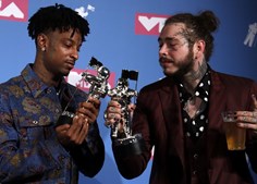Post Malone ganhou o prémio na categoria de 'melhor música' no MTV Vídeo Music Awards