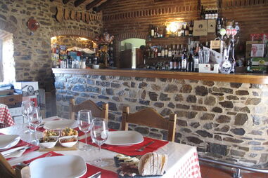 Restaurante A Cabana, em Arronches