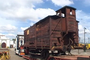 Carruagem foi construída na Bélgica em 1885