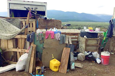 Menores encontrados em "caravana imunda"