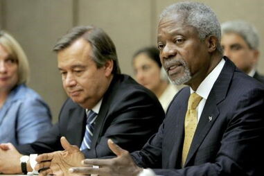 Guterres e Annan