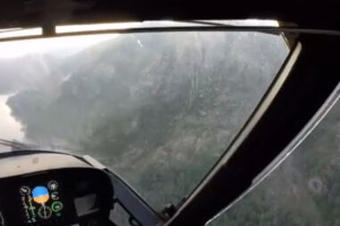 Vídeo mostra resgate de casal no Parque Nacional do Gerês