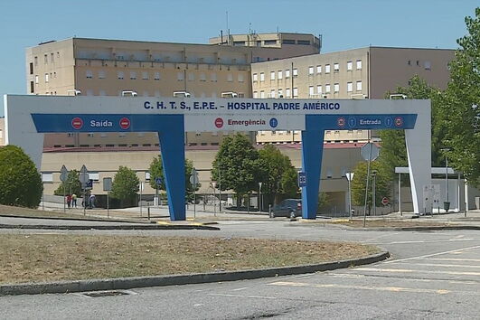Vítima grave foi levada pelos bombeiros de Santa Marinha do Zêzere para o hospital Padre Américo