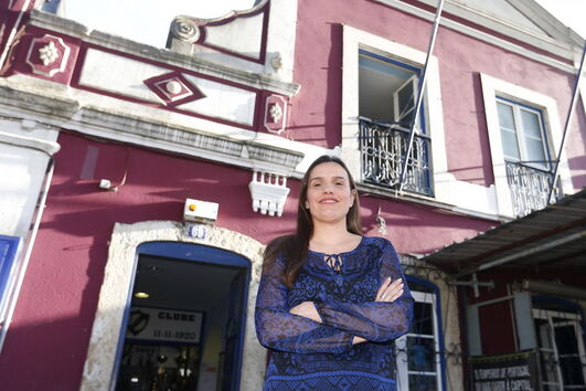 Tânia Estronca é a presidente atual do Carnide Clube e diz que não vai deixar as instalações