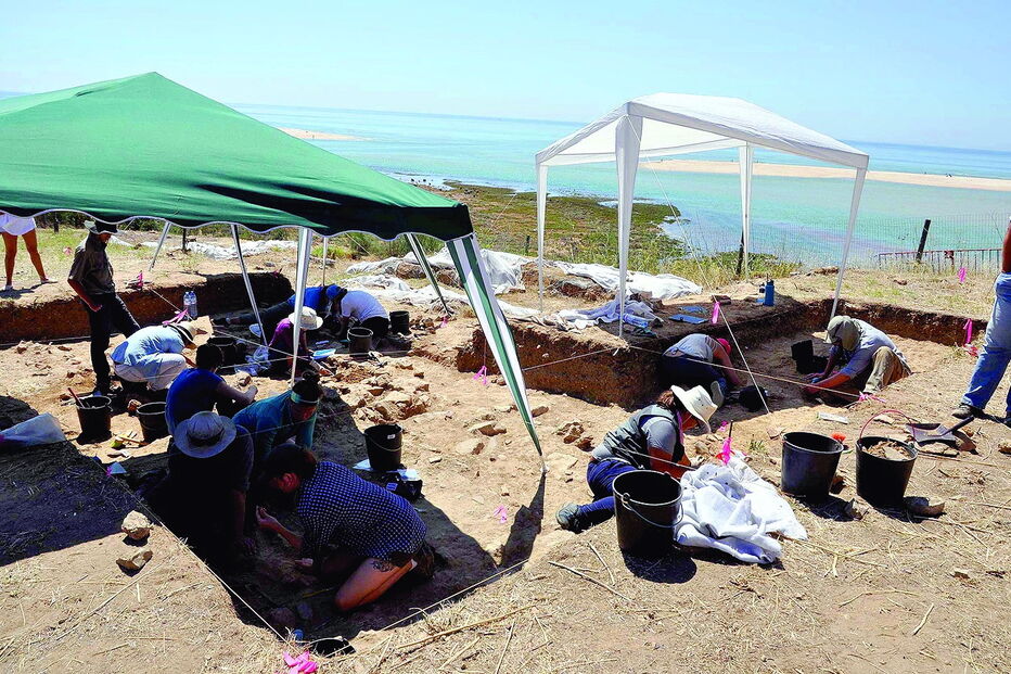 Trabalhos arqueológicos