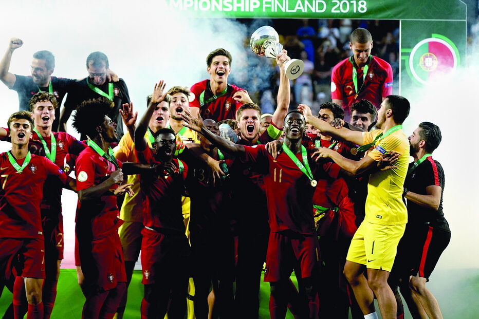 Seleção sub-19 venceu campeonato europeu