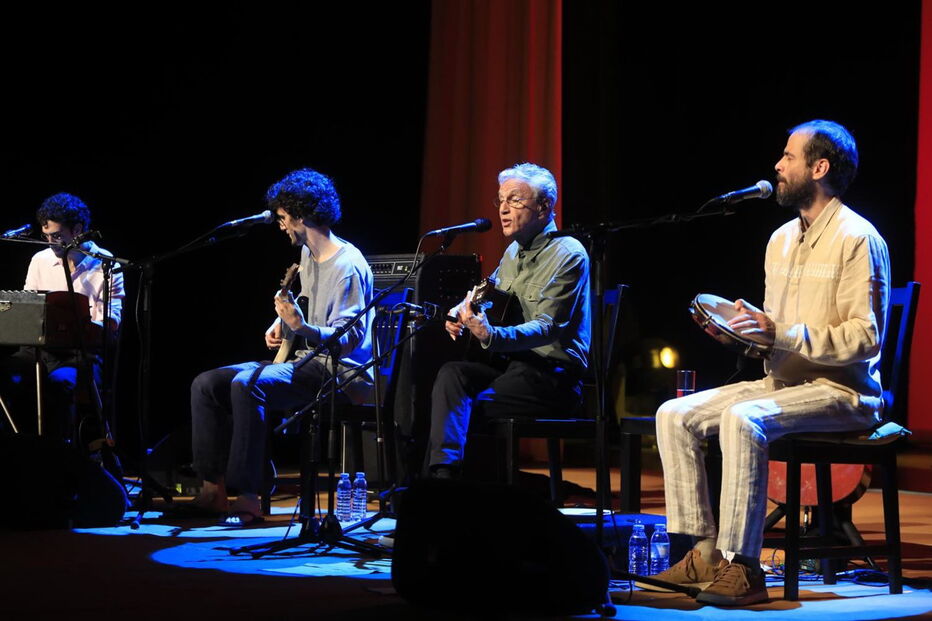 Caetano Veloso toca com os filhos no Coliseu de Lisboa