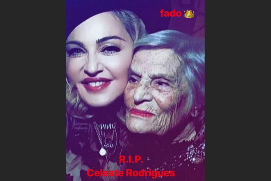 Madonna e Celeste Rodrigues