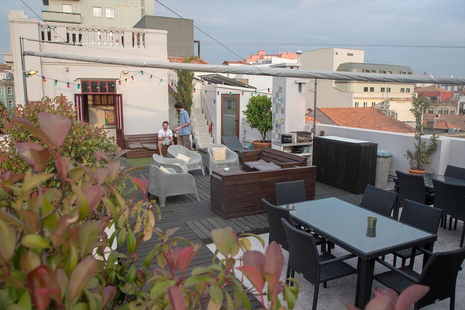 Esplanada Graça Rooftop Bar, no Porto