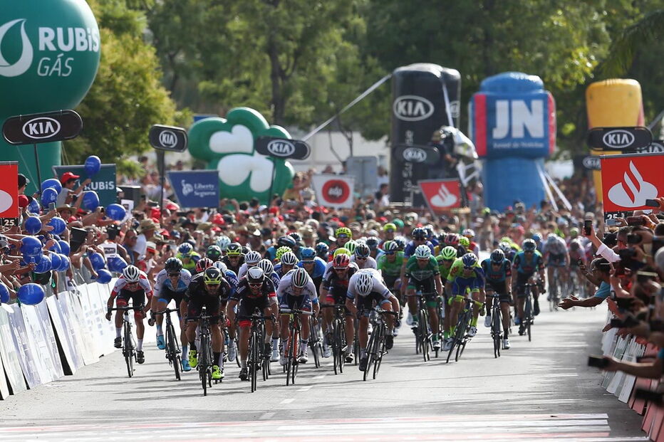 Elevadas temperaturas dificultaram o percurso dos atletas