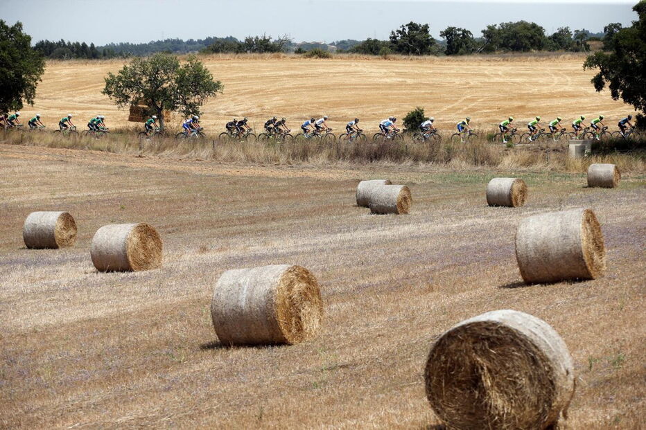 Elevadas temperaturas dificultaram o percurso dos atletas