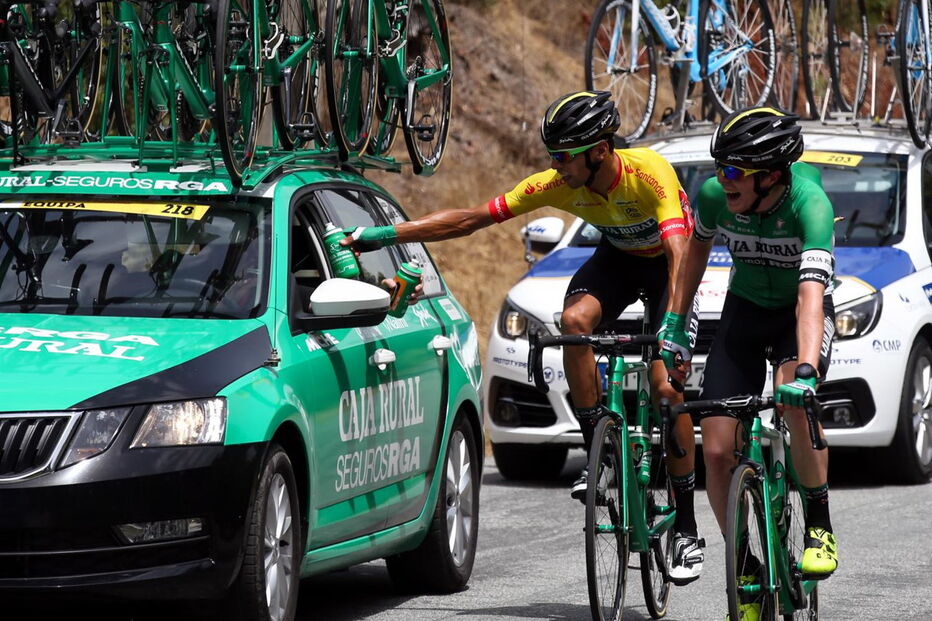 Elevadas temperaturas dificultaram o percurso dos atletas