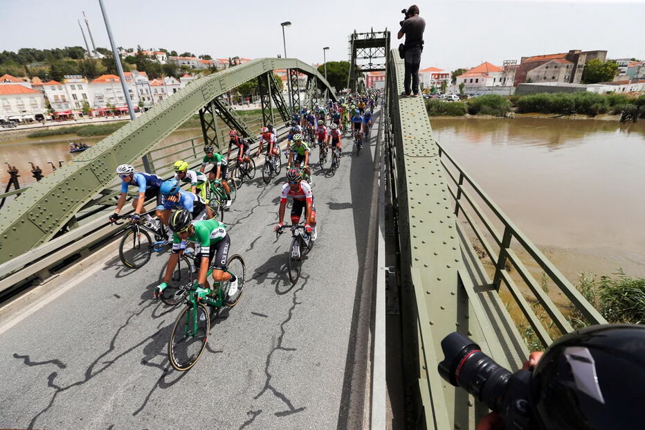 Elevadas temperaturas dificultaram o percurso dos atletas