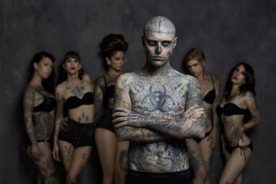 O modelo 'Zombie Boy'