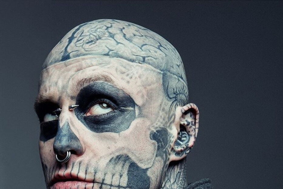 O modelo 'Zombie Boy'