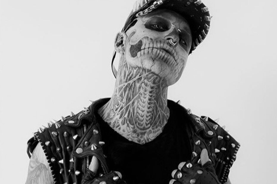 O modelo 'Zombie Boy'