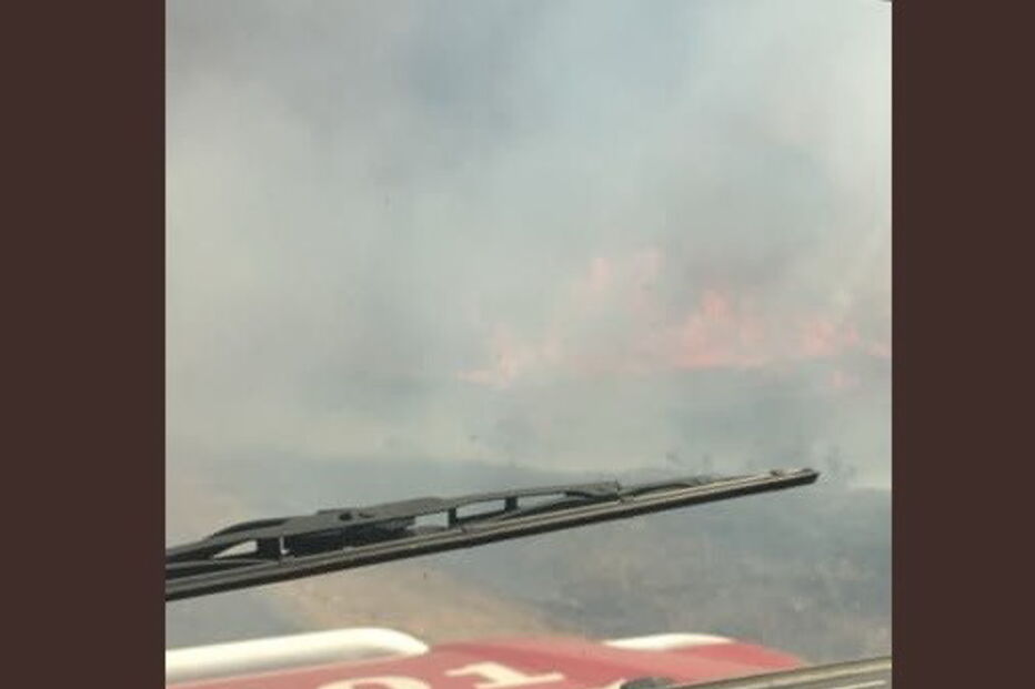 Incêndio deflagra em Mirandela