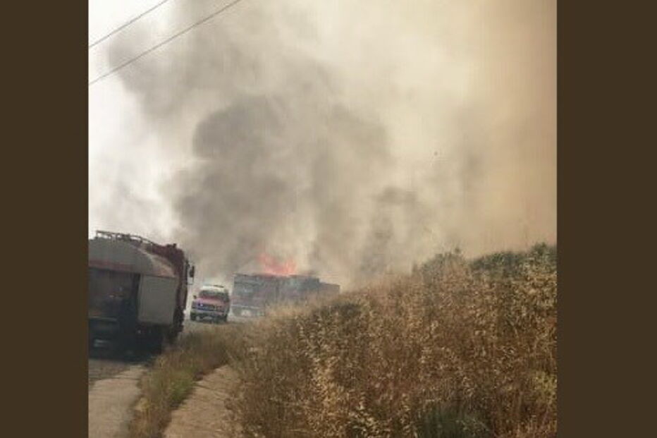 Incêndio deflagra em Mirandela