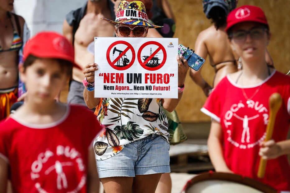Protesto contra exploração de petróleo juntou centenas de pessoas na Margem Sul
