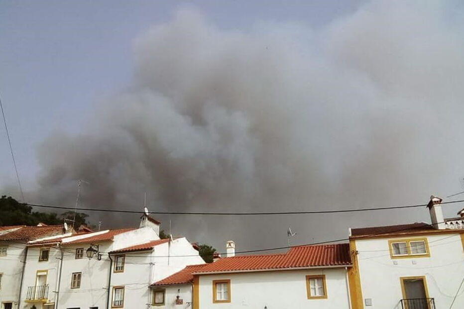 Incêndio em Marvão