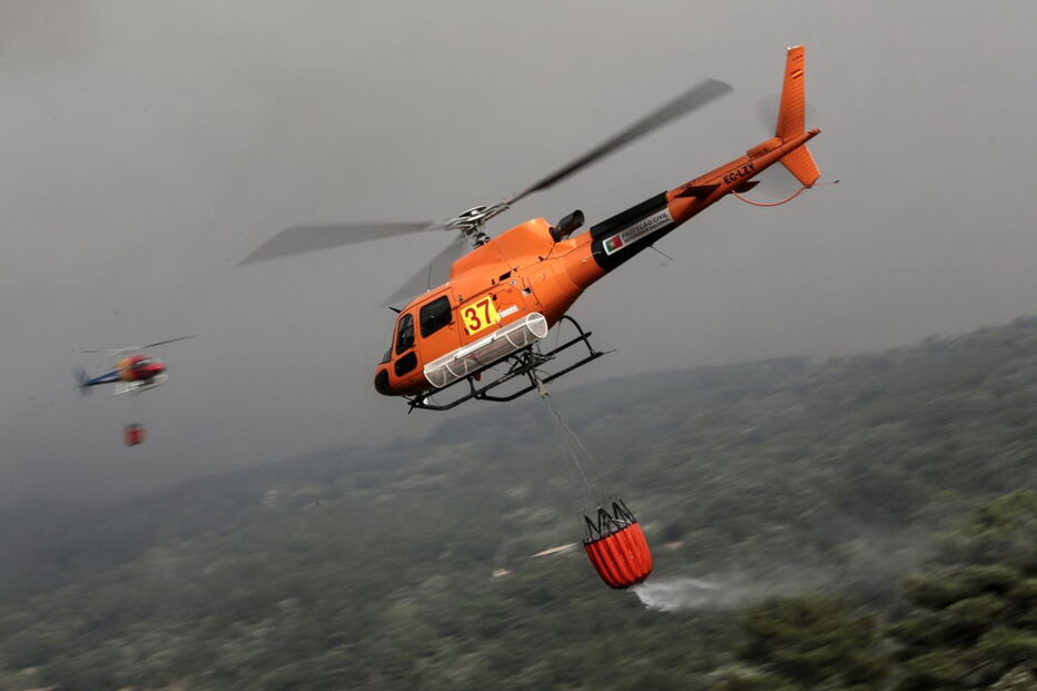 O inferno das chamas de Monchique que chegaram à vila