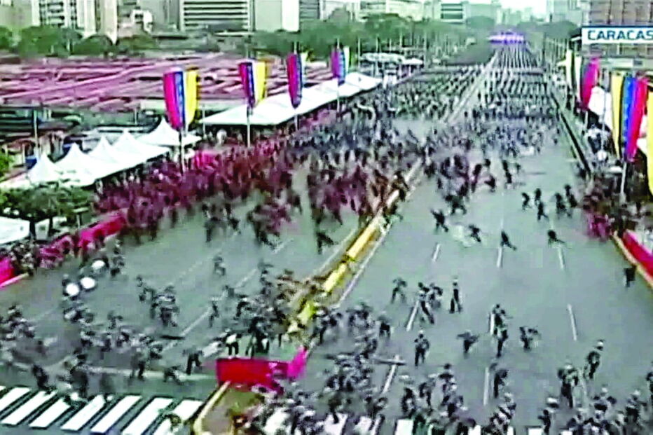 Tentativa de ataque a Maduro	
