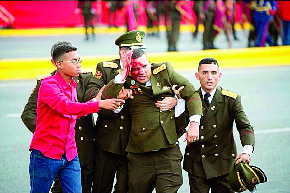 Tentativa de ataque a Maduro	