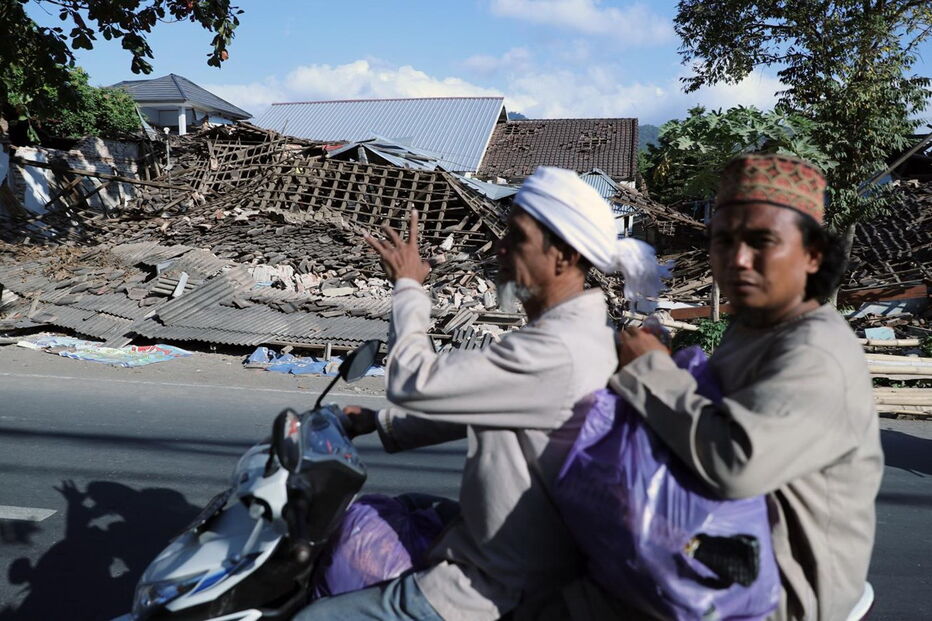 Sismo em Lombok fere milhares de pessoas e deixa rasto de destruição na Indonésia