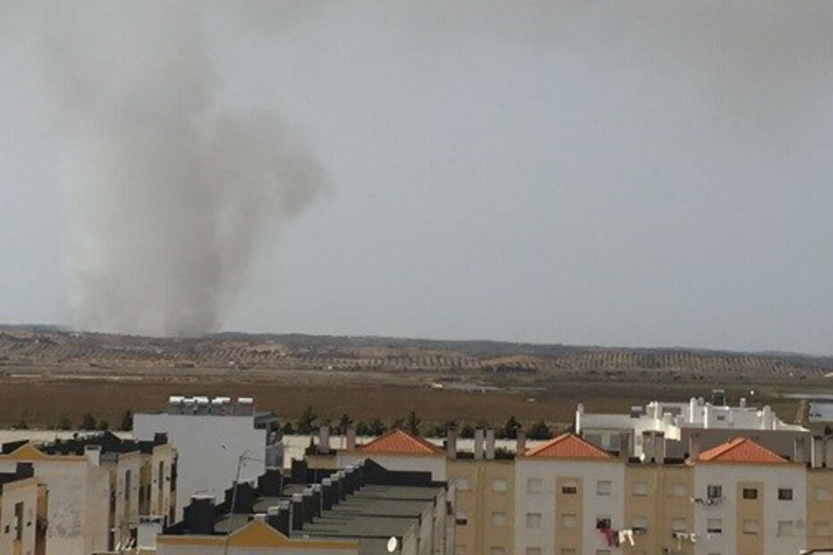 Incêndio em Castro Marim