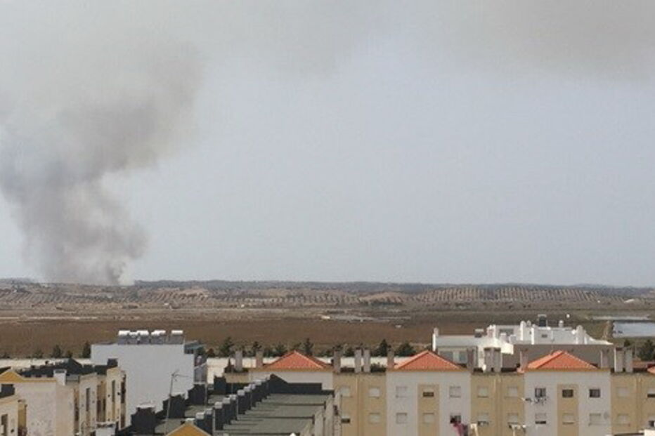Incêndio em Castro Marim