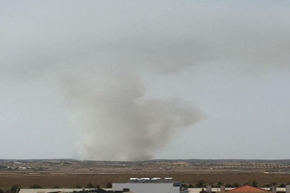 Incêndio em Castro Marim
