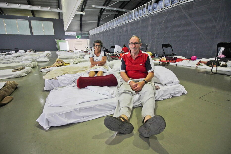 Arena de Portimão transformada em refúgio para vítimas dos fogos