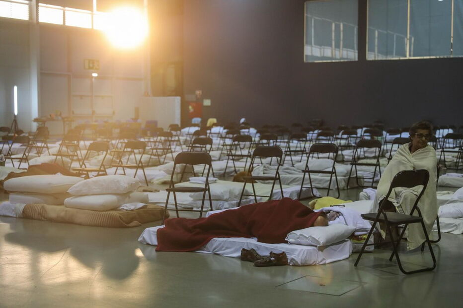 Arena de Portimão transformada em refúgio para vítimas dos fogos