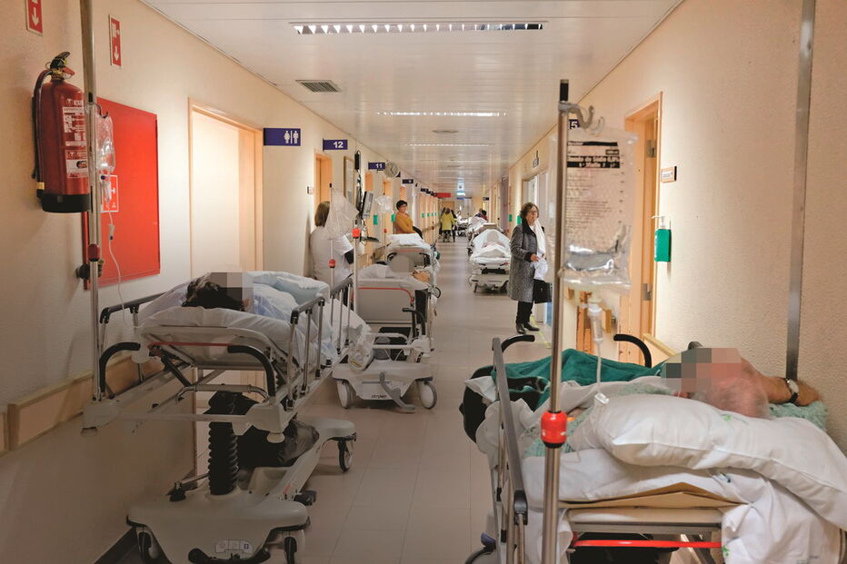 Doentes tratados em hospital