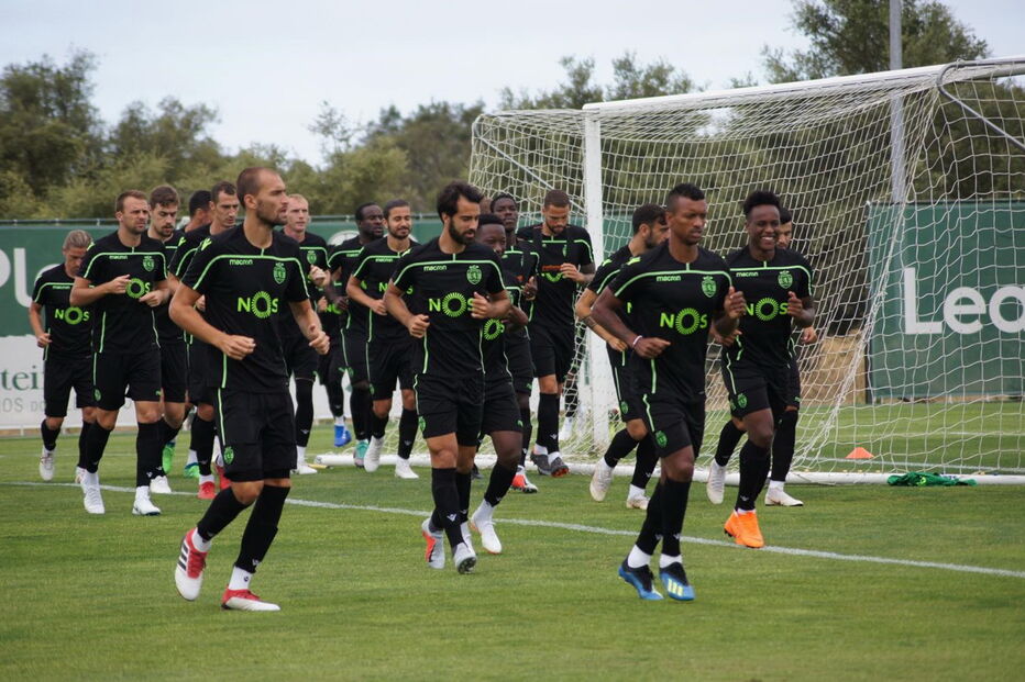 Bas Dost e Bruno Fernandes no Sporting