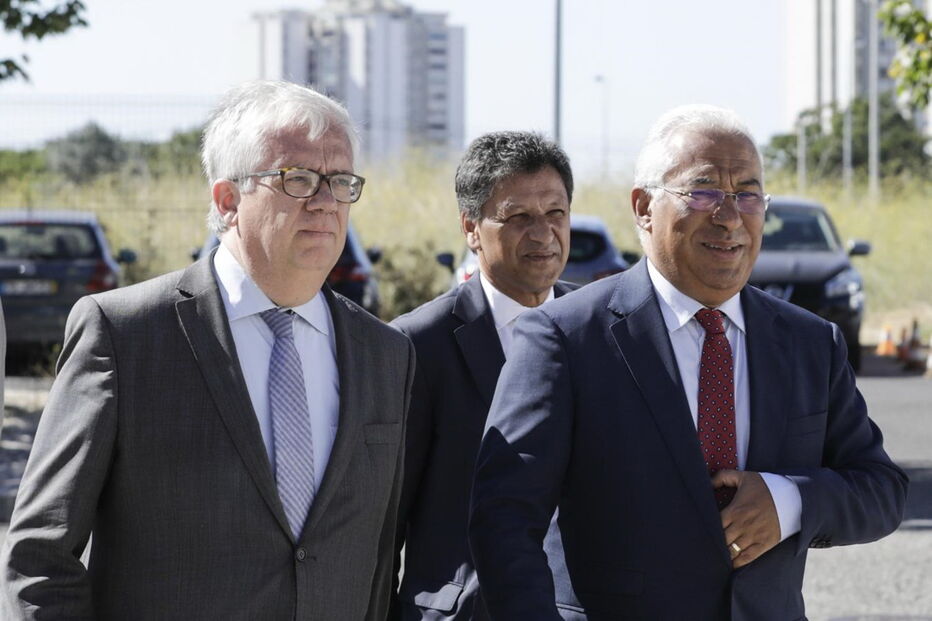 António Costa com Eduardo Cabrita