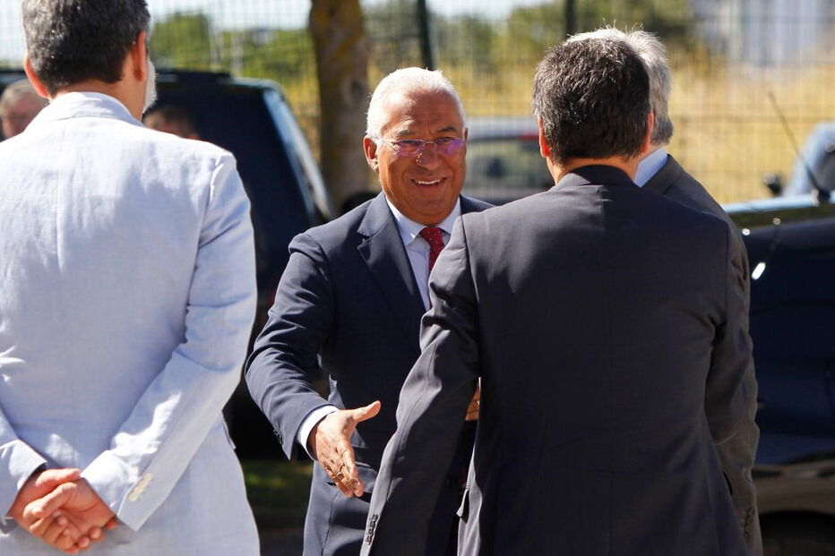 António Costa chega à sede da ANPC